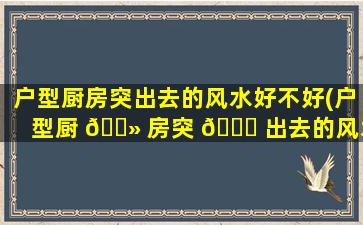 户型厨房突出去的风水好不好(户型厨 🌻 房突 💐 出去的风水好不好呀)